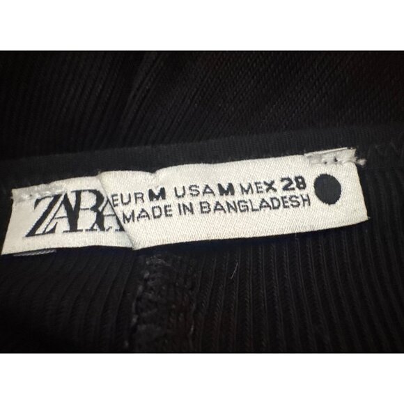 ZARA Black Medium Spaghetti Strap Maxi Dress Womens - Picture 3 of 13